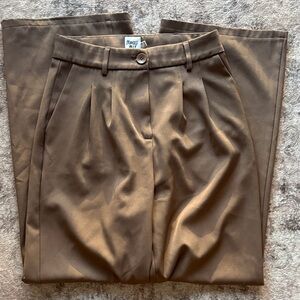 Princess Polly brown Dress Pants